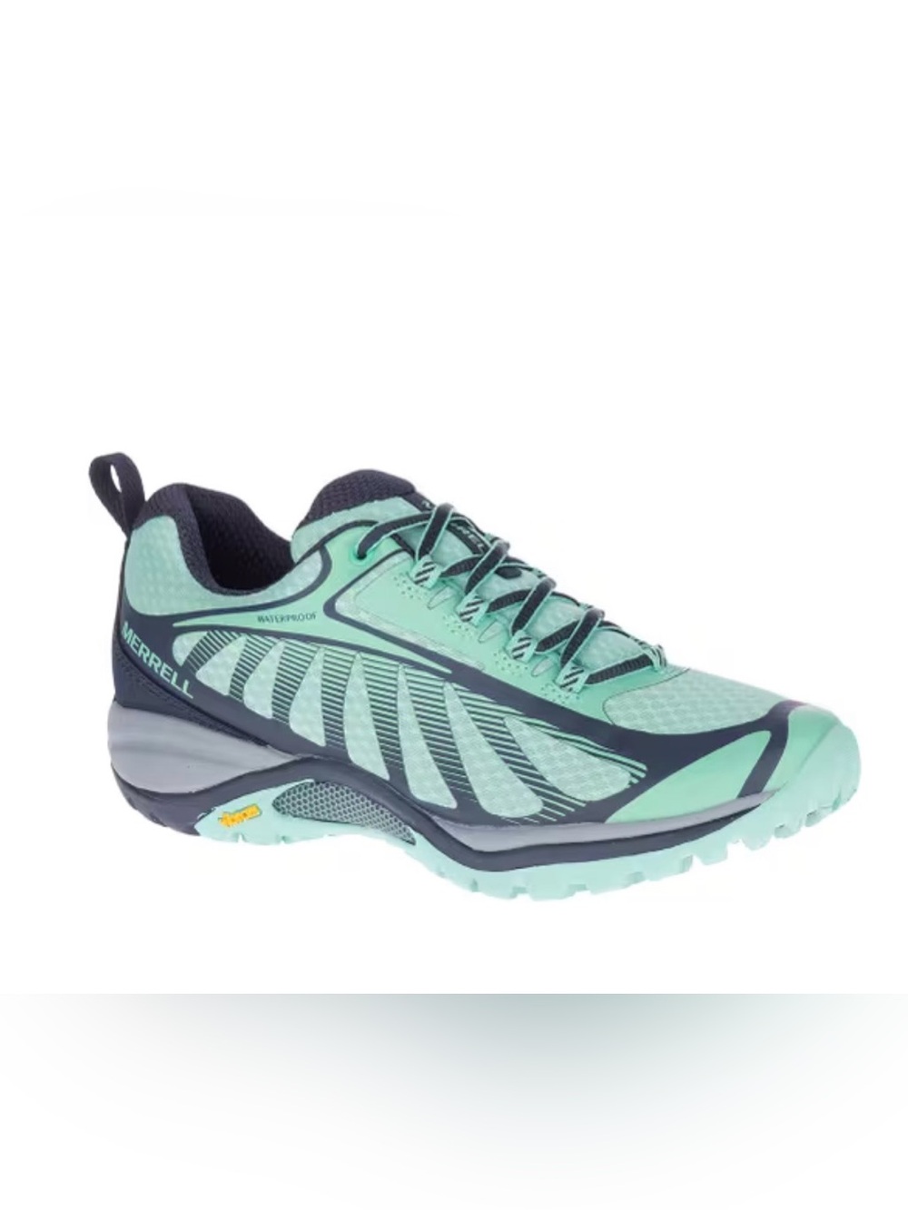 Merrell Women's Siren Edge 3 WP Hiking Shoes, Navy/Wave, NWOT, Women’s Size 7